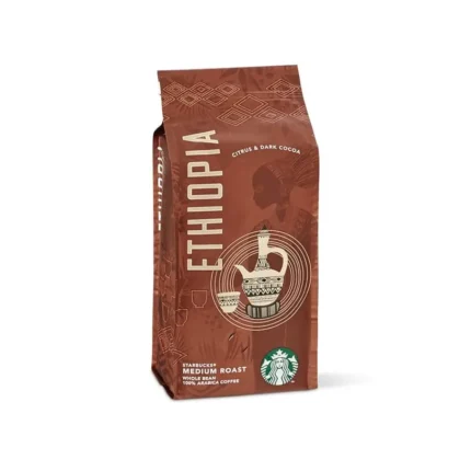 خرید دانه قهوه اتیوپی استارباکس 250 گرم Ethiopia