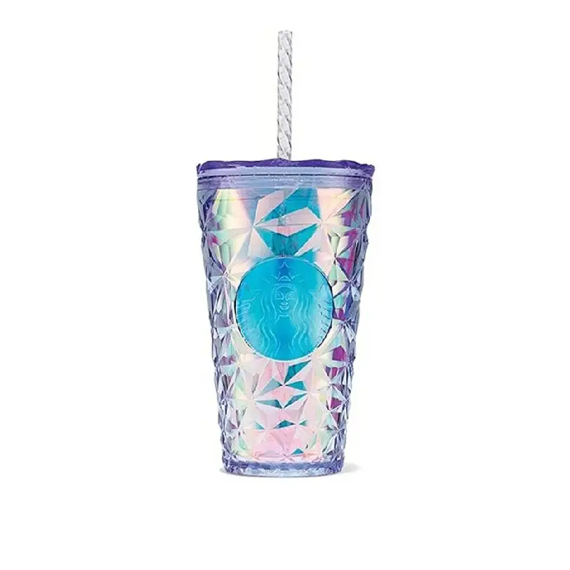 خرید لیوان پلاستیکی استارباکس 473 میلی لیتر Bright Prism Blue خرید لیوان پلاستیکی استارباکس 473 میلی لیتر Bright Prism Blue