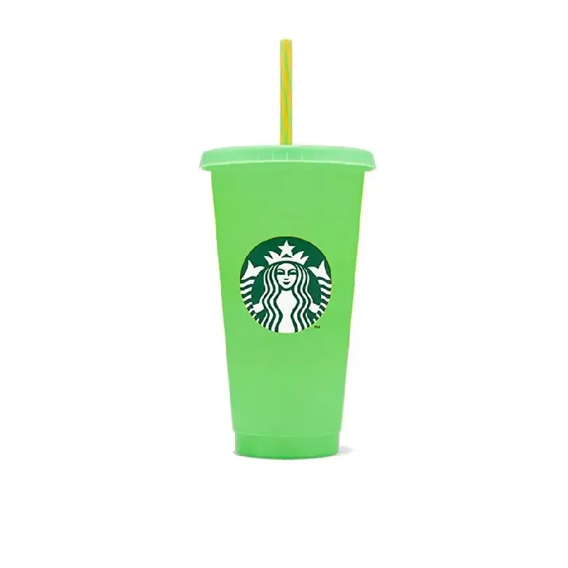 خرید لیوان پلاستیکی قابل استفاده مجدد 473 میلی لیتر استارباکس سبز خرید لیوان پلاستیکی قابل استفاده مجدد 473 میلی لیتر استارباکس سبز