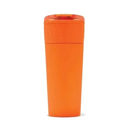 خرید ماگ استیل ضد زنگ استارباکس با بافت نرم و رویه نارنجی 473 میلی لیتر