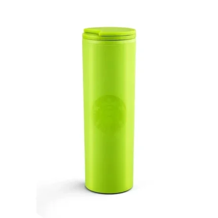 خرید ماگ پلاستیکی سبز لیمویی استارباکس 473 میلی‌لیتر کد18